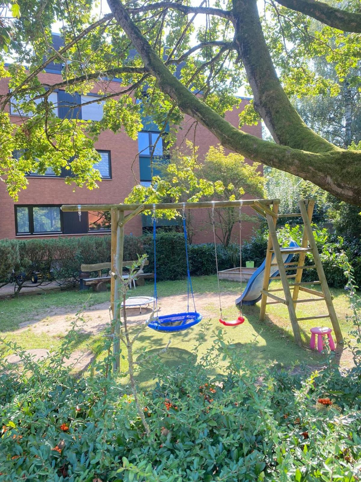 Moderne 2-Zimmer-Wohnung Mit Garten Hanôver Exterior foto