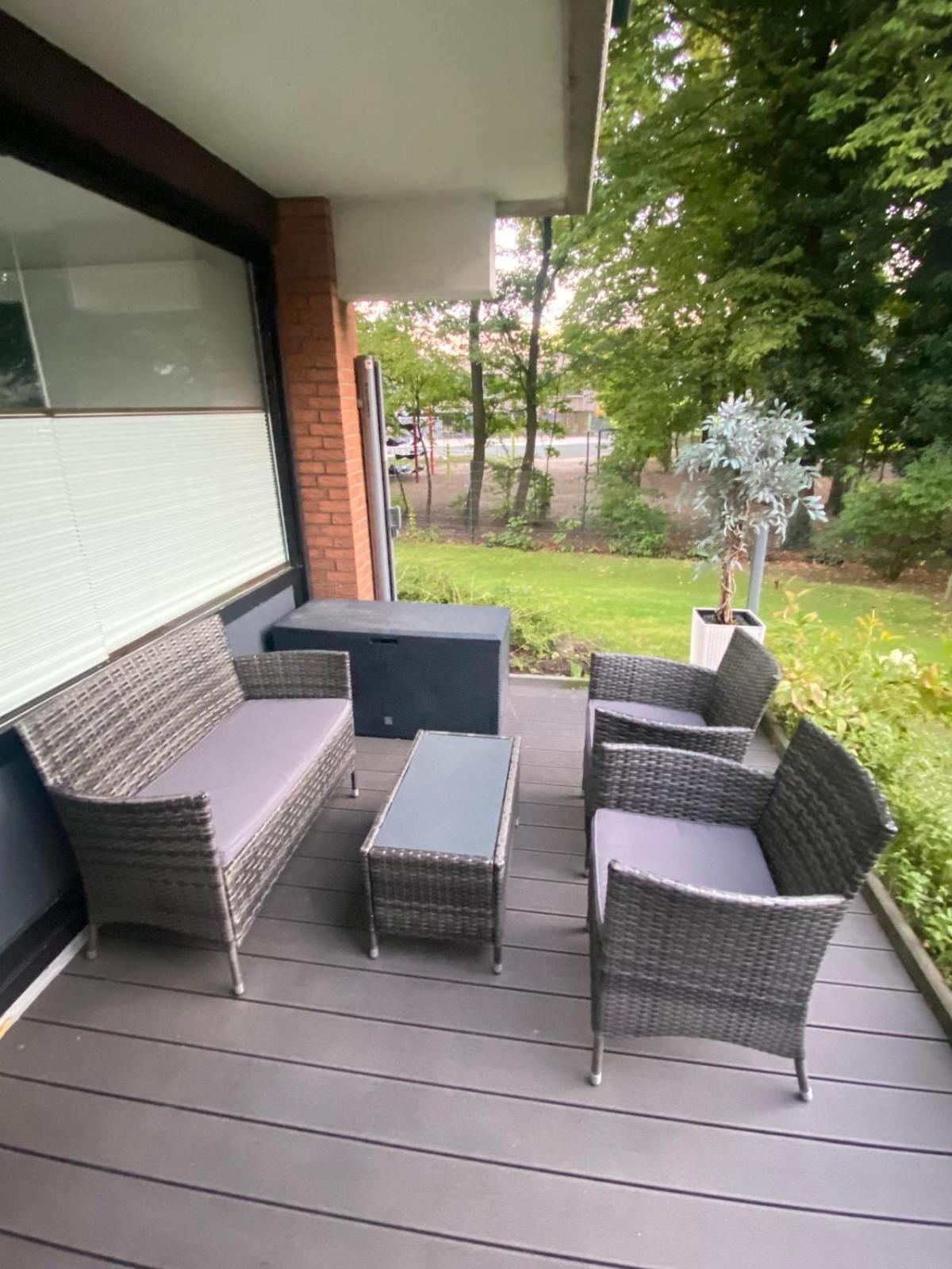 Moderne 2-Zimmer-Wohnung Mit Garten Hanôver Exterior foto